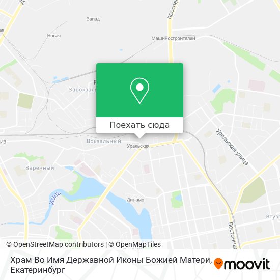 Карта Храм Во Имя Державной Иконы Божией Матери