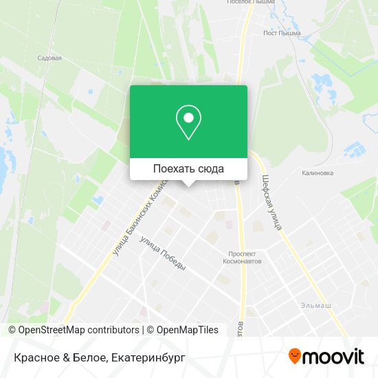 Карта Красное & Белое