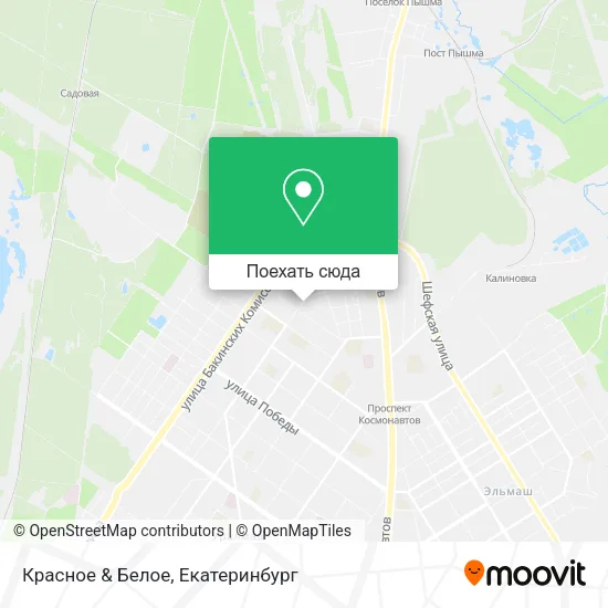 Карта Красное & Белое