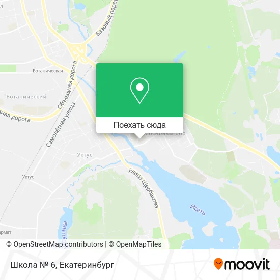 Карта Школа № 6