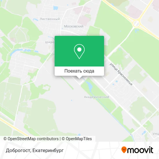 Карта Доброгост