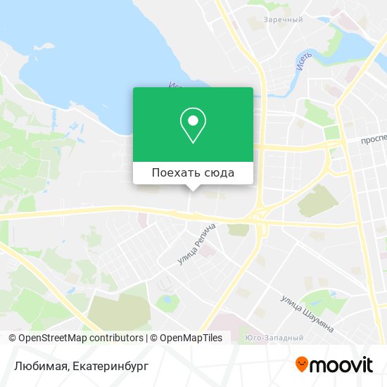 Карта Любимая
