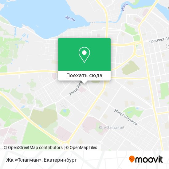 Карта Жк «Флагман»