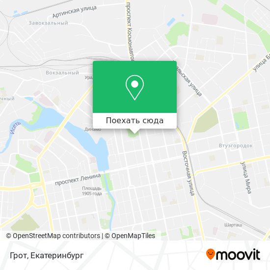 Карта Грот