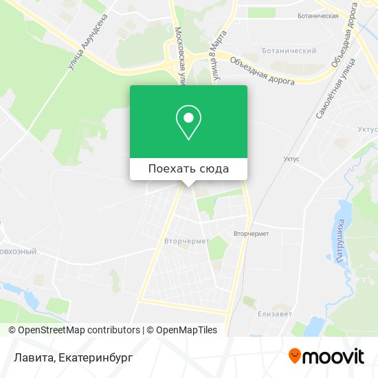 Карта Лавита