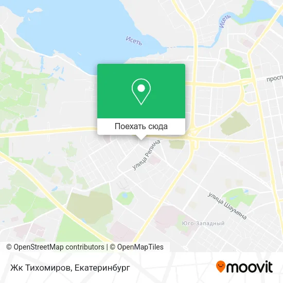 Карта Жк Тихомиров