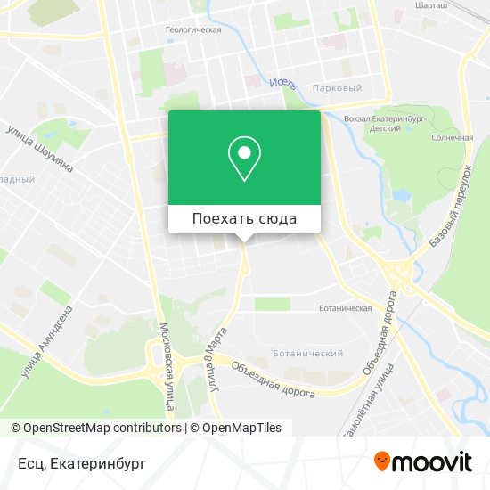 Карта Есц