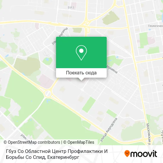 Карта Гбуз Со Областной Центр Профилактики И Борьбы Со Спид
