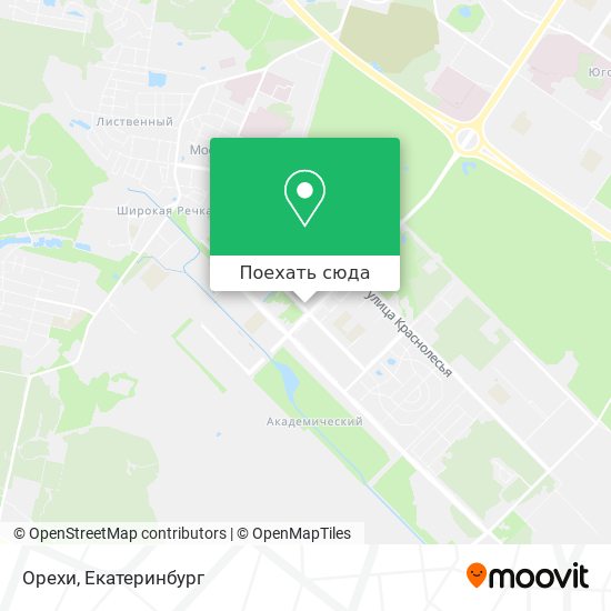 Карта Орехи
