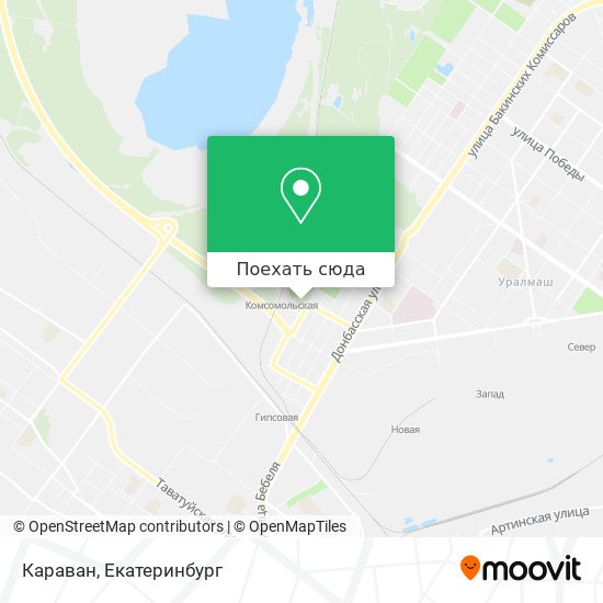 Карта Караван