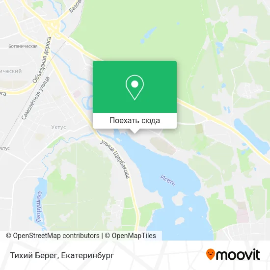 Карта Тихий Берег
