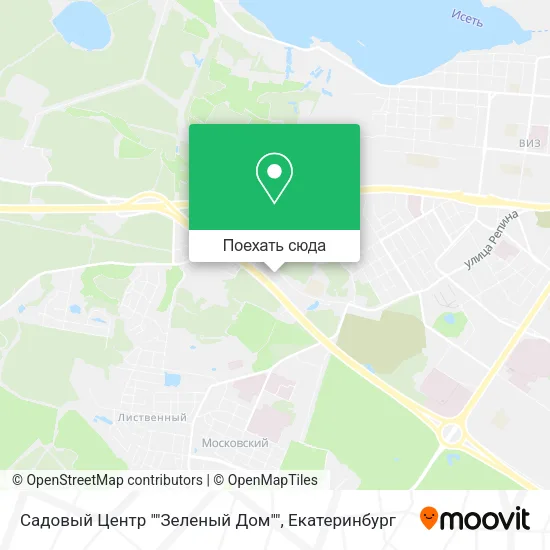 Карта Садовый Центр ""Зеленый Дом""