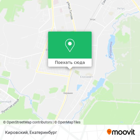 Карта Кировский