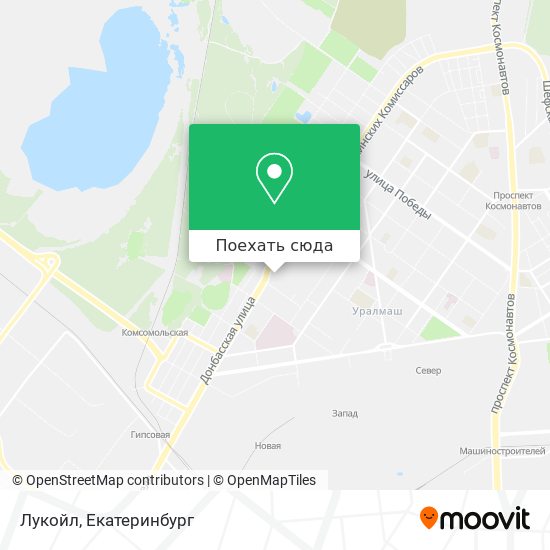 Карта Лукойл