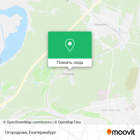 Карта Огородная