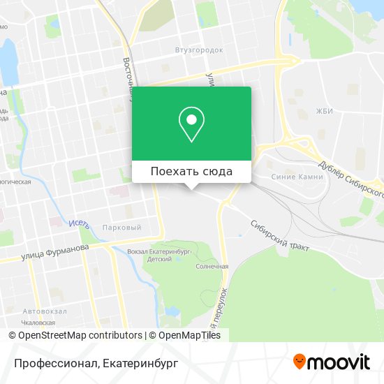 Карта Профессионал