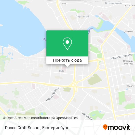 Карта Dance Craft School