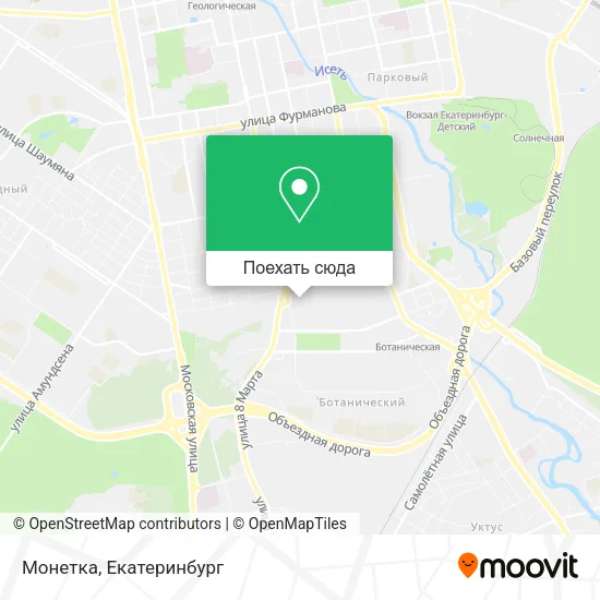 Карта Монетка