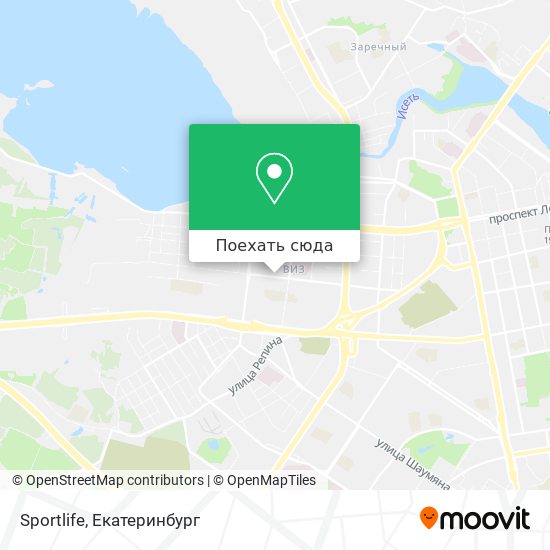 Карта Sportlife