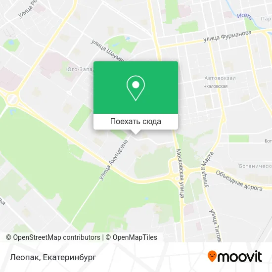 Карта Леопак