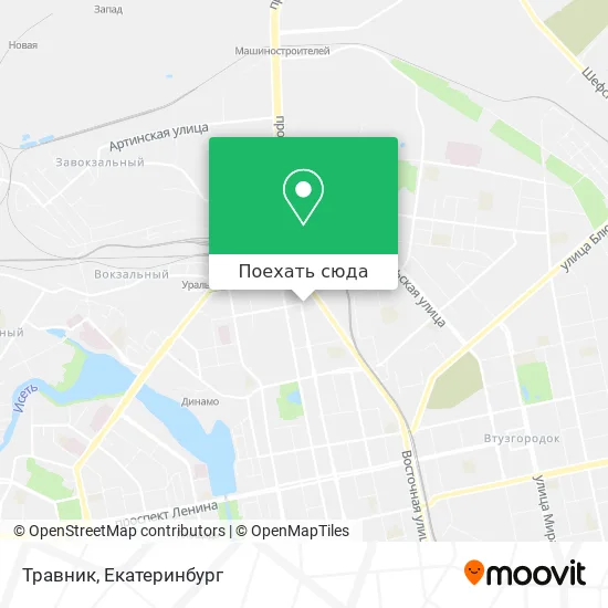 Карта Травник