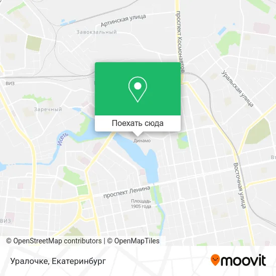 Карта Уралочке