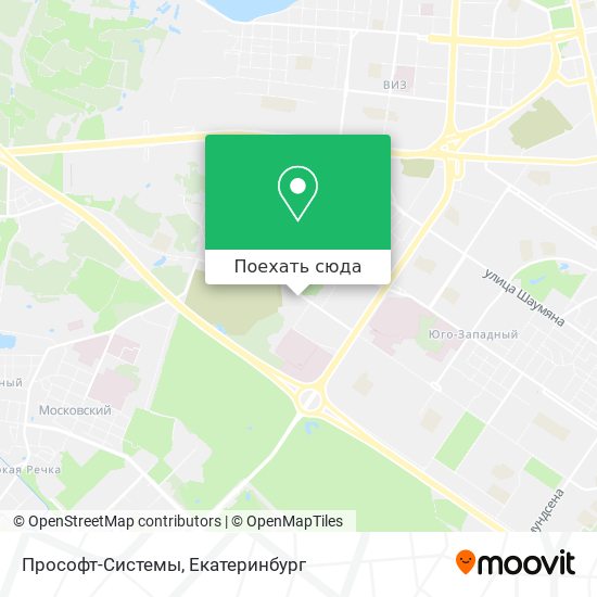 Карта Прософт-Системы