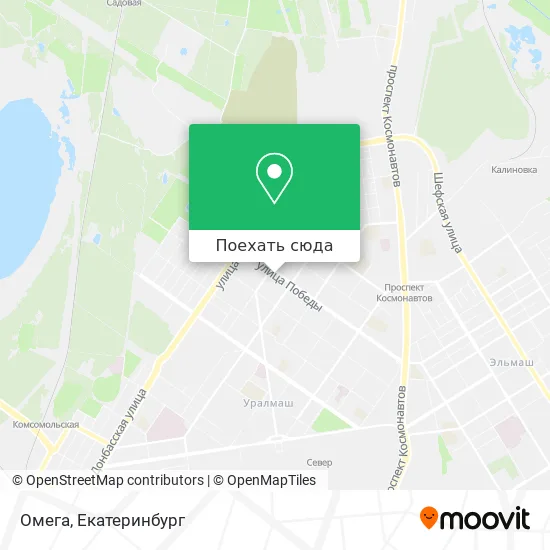 Карта Омега
