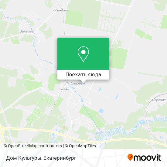Карта Дом Культуры