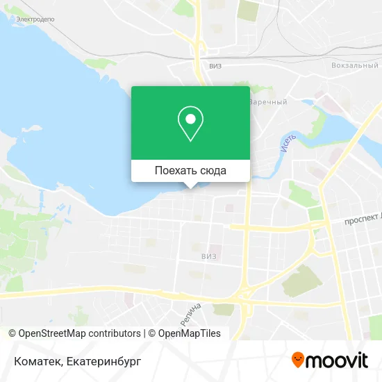 Карта Коматек