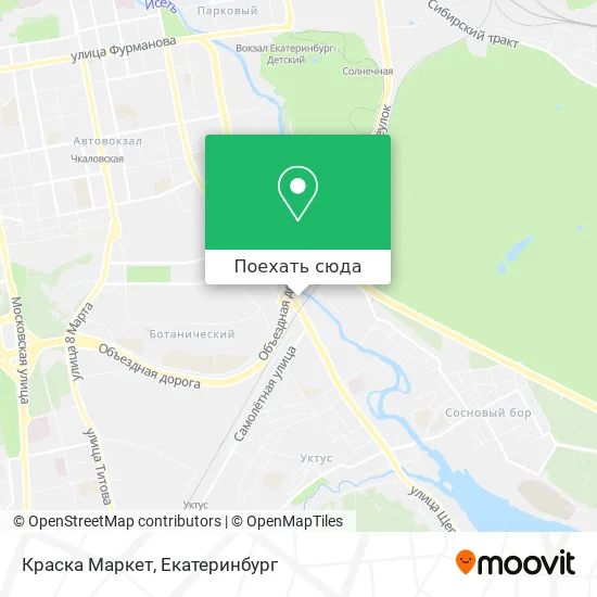 Карта Краска Маркет