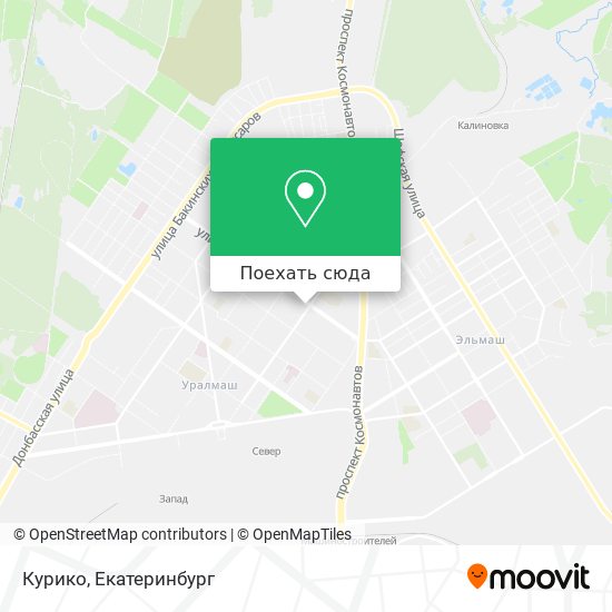 Карта Курико