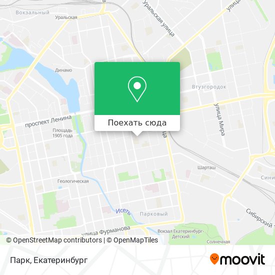 Карта Парк