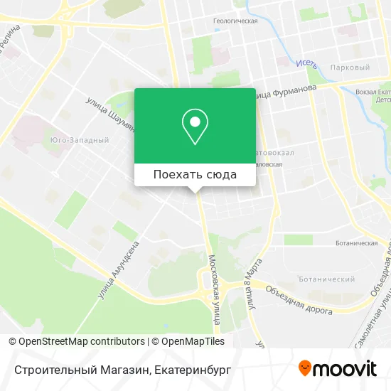 Карта Строительный Магазин