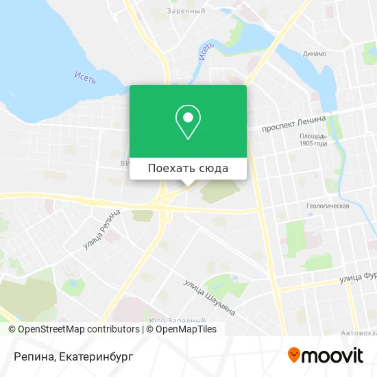 Карта Репина