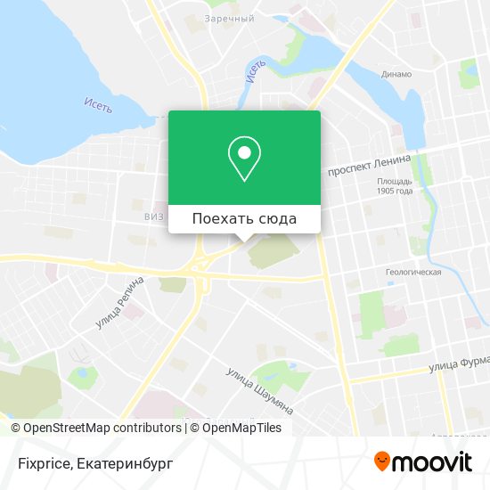Карта Fixprice