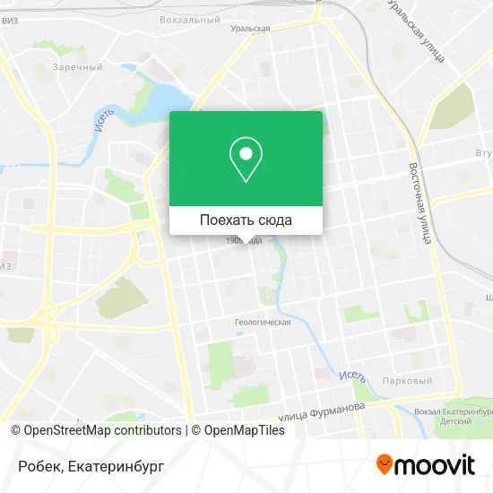 Карта Робек