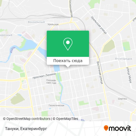 Карта Тануки