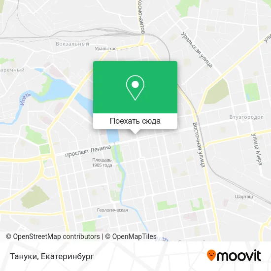 Карта Тануки