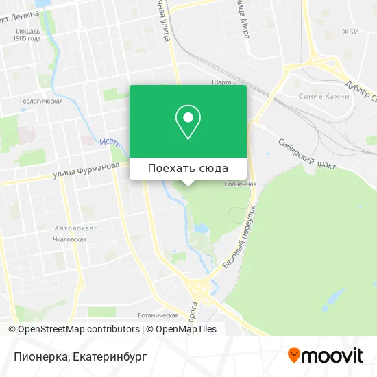 Карта Пионерка
