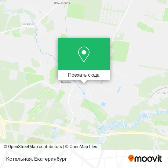 Карта Котельная