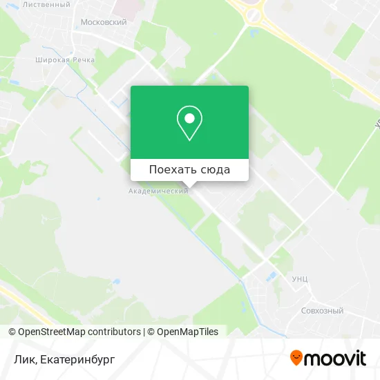 Карта Лик