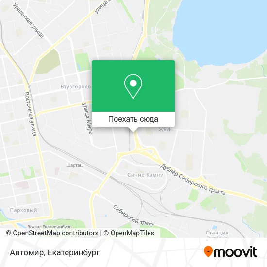 Карта Автомир