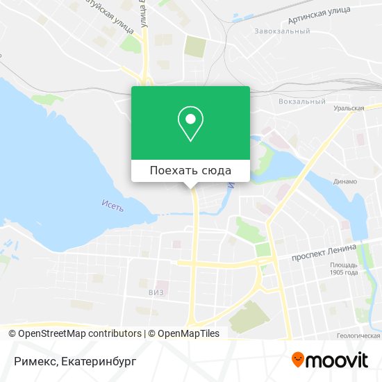 Карта Римекс
