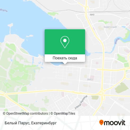 Карта Белый Парус