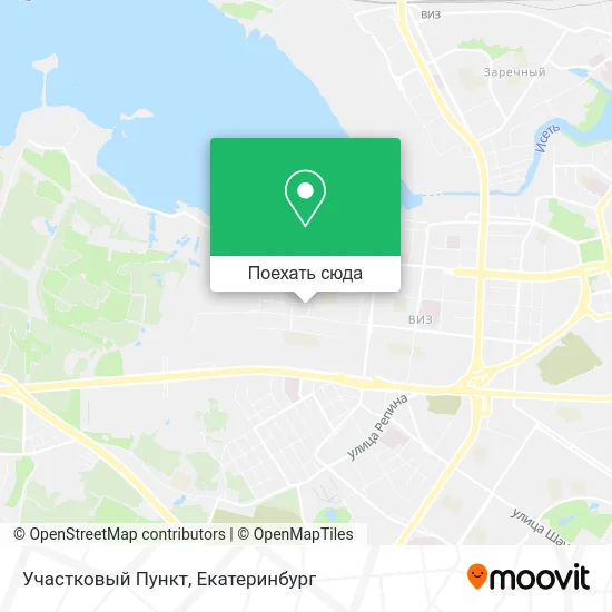 Карта Участковый Пункт