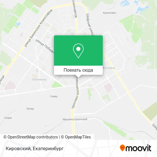 Карта Кировский
