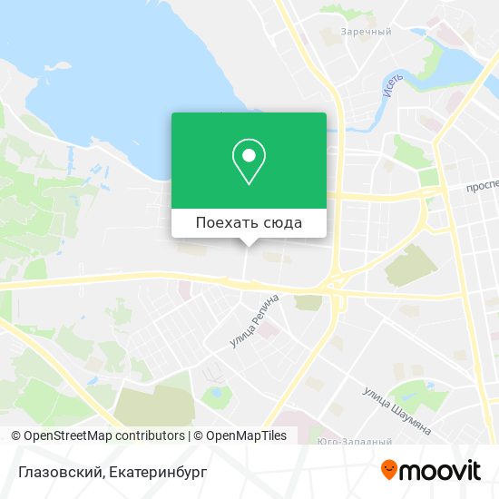 Карта Глазовский