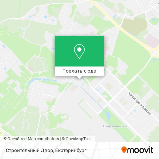Карта Строительный Двор