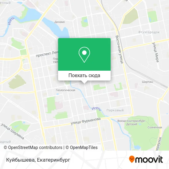 Карта Куйбышева